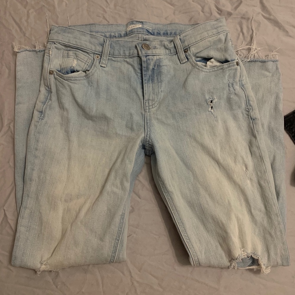 Ripped Boyfriend Jeans